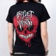Bullet For My Valentine Playera Dama Smoking Gun