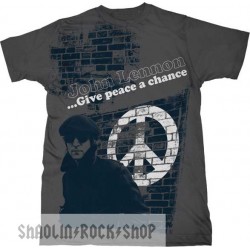 John Lennon Shirt  Give Peace  Chance