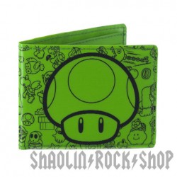 Nintendo Cartera Green Toad
